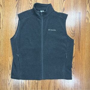 Columbia Charcoal Fleece Vest